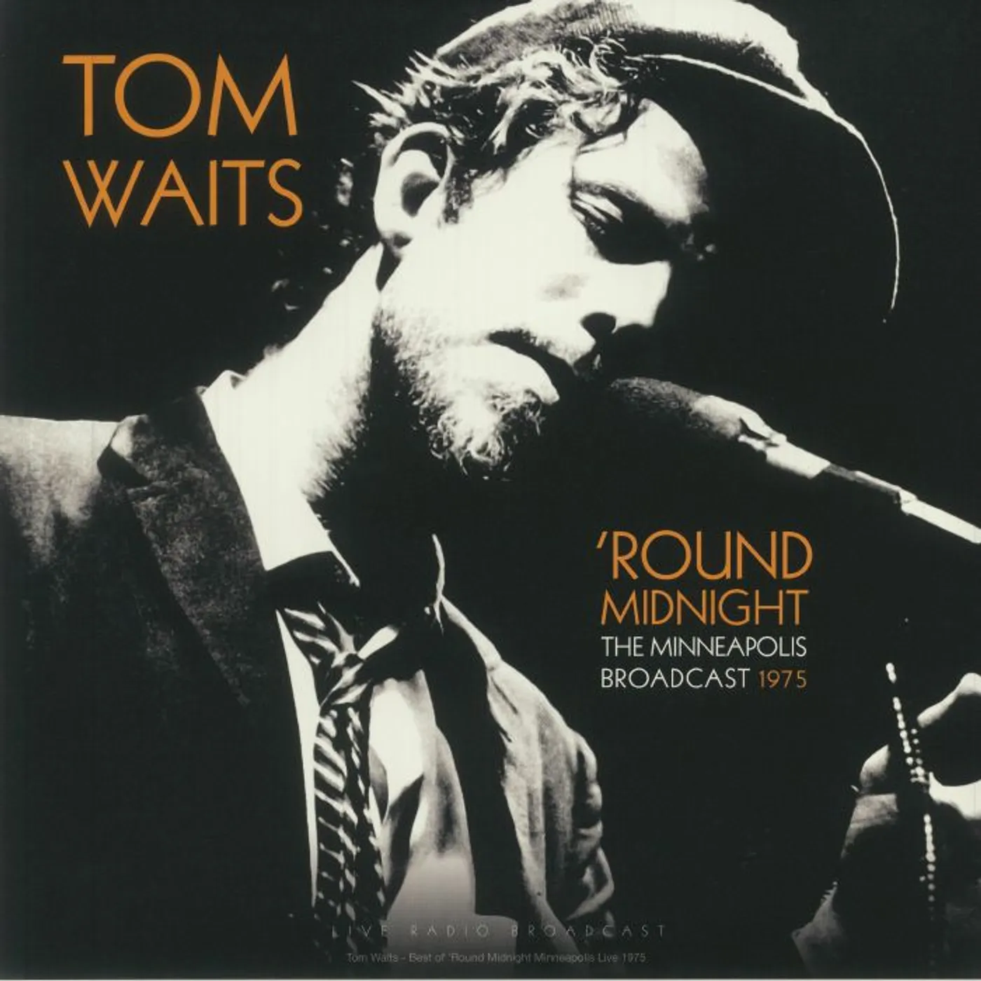 Tom Waits LP Vinyl Record - Best Of 'Round Midnight Minneapolis Live 19 75