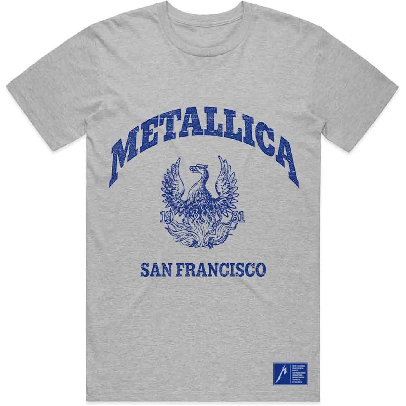 Metallica T Shirt - College Crest