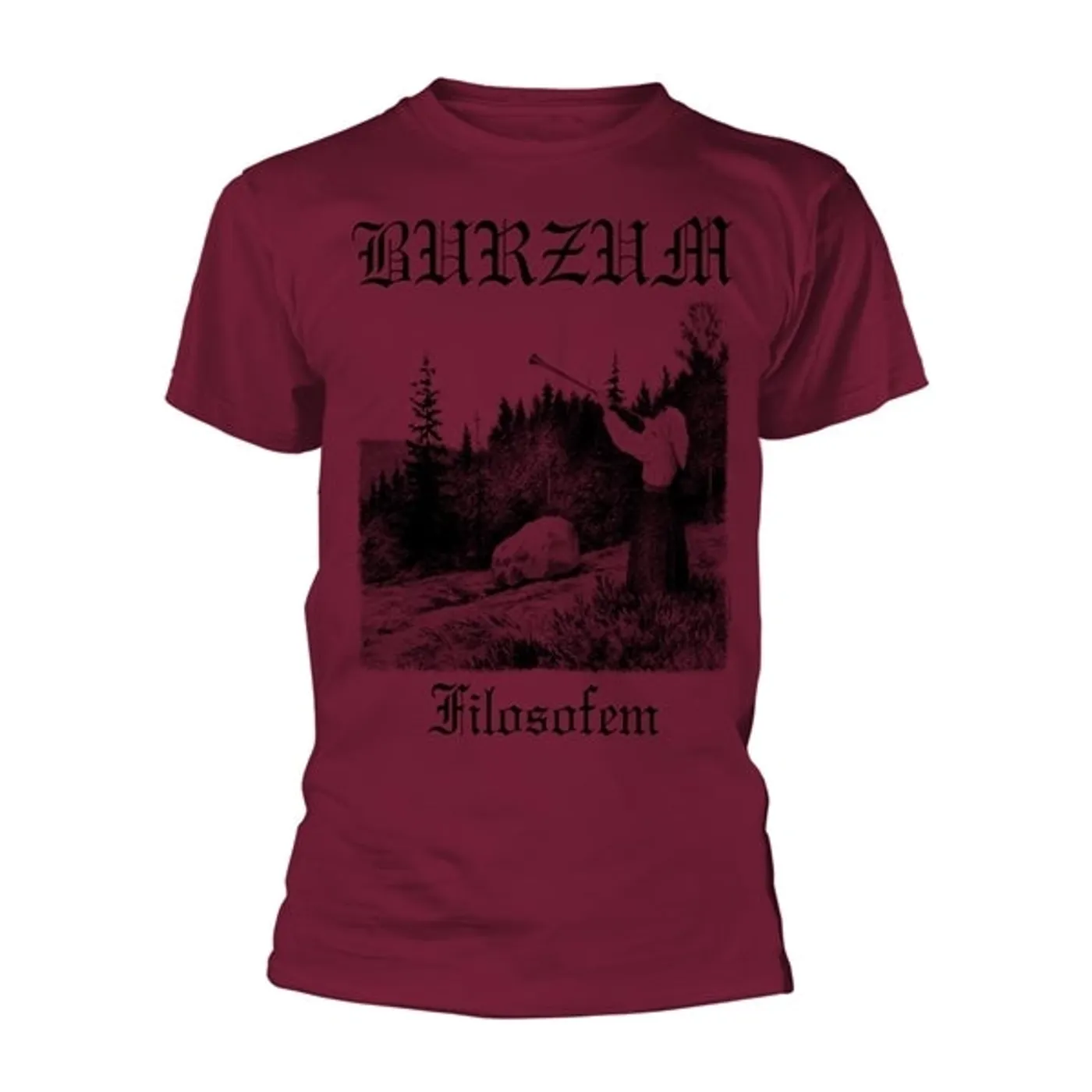 Burzum T-Shirt - Filosofem 3 (Maroon)