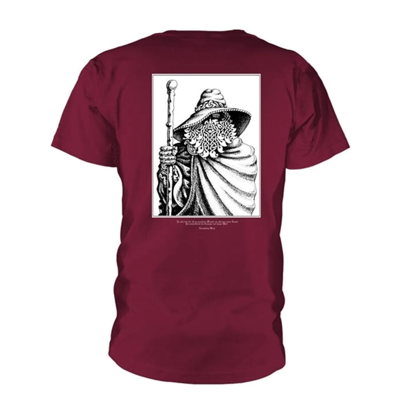 Burzum T-Shirt - Rune (Maroon)