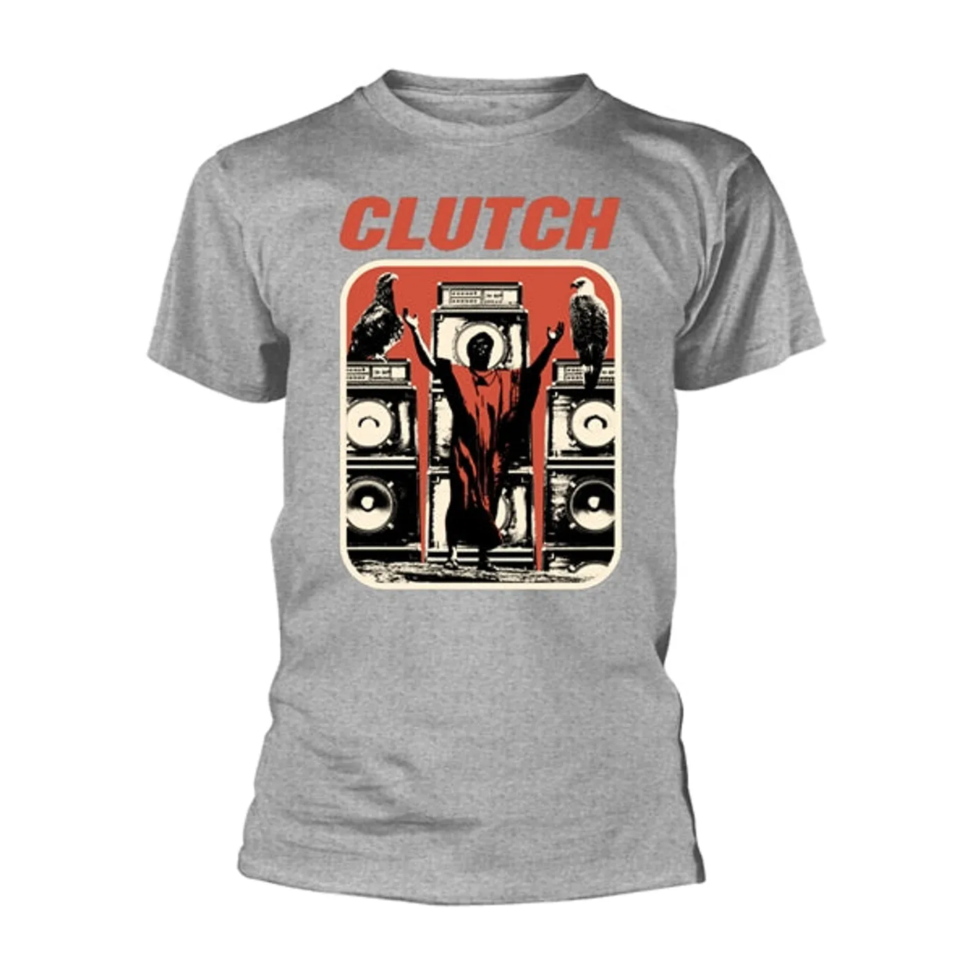 Clutch T-Shirt - Messiah (Grey)