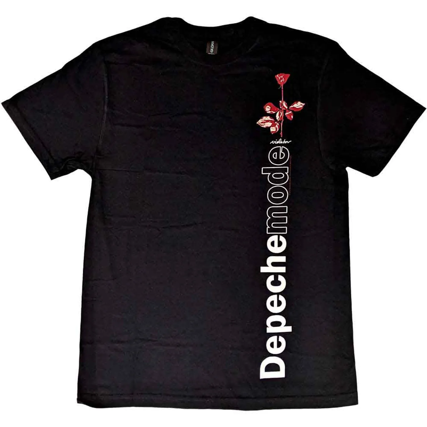 Depeche Mode T Shirt - Violator Side Rose