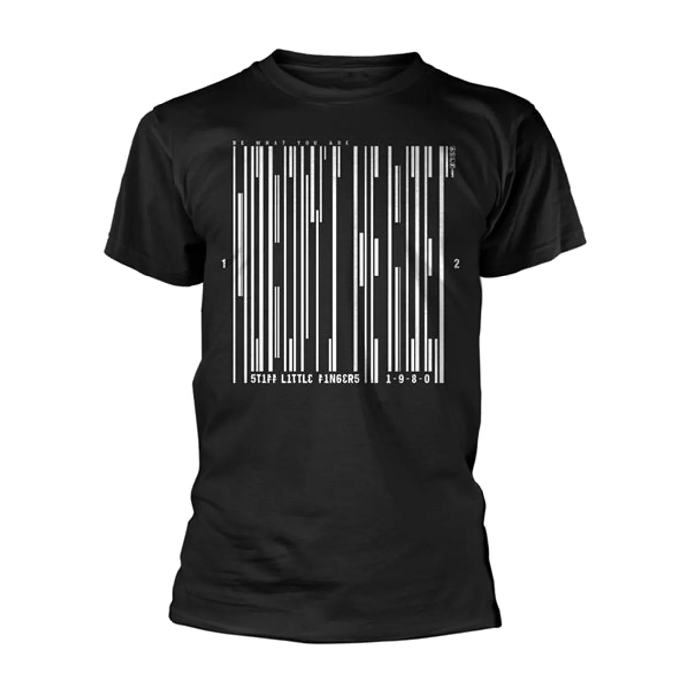 Stiff Little Fingers T-Shirt - Barcode (Black)
