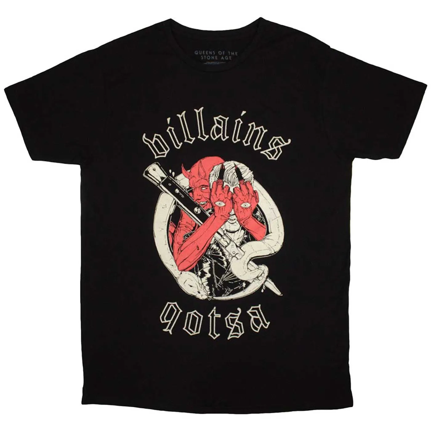 Queens Of The Stone Age T Shirt - Villains