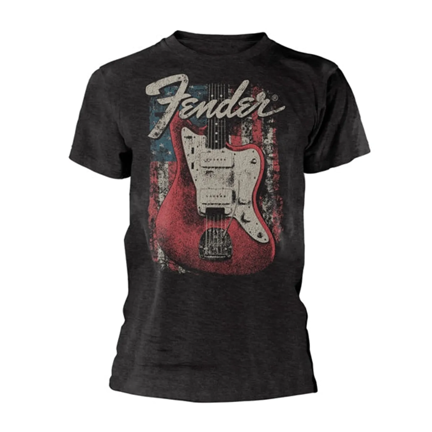 Fender T-Shirt - Distressed Guitar (Jazzmaster)