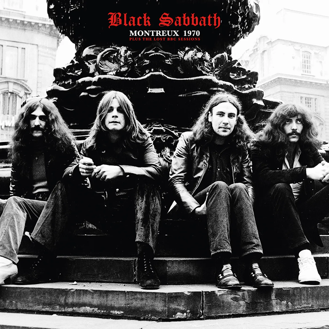 Black Sabbath LP - Montreux 1970 (Clear/Red Splatter Vinyl)