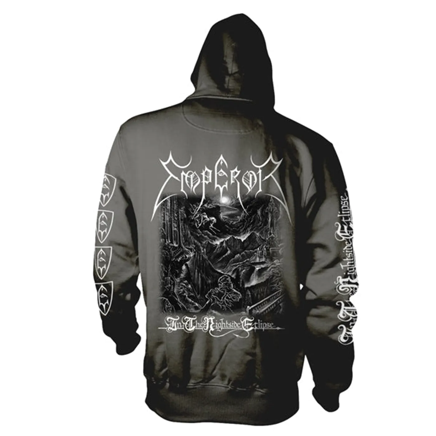 Emperor Hoodie - In The Nightside Eclipse (Black And White)