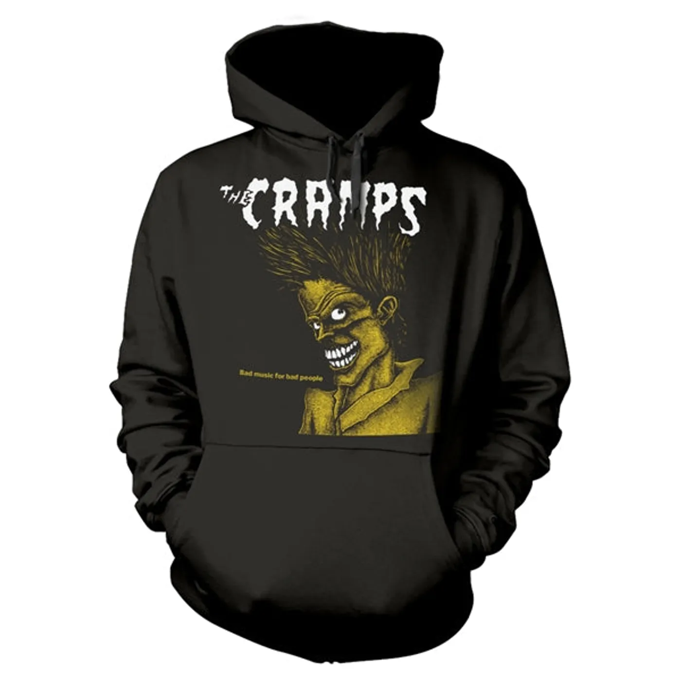 The Cramps Hoodie - Bad Music For Bad People
