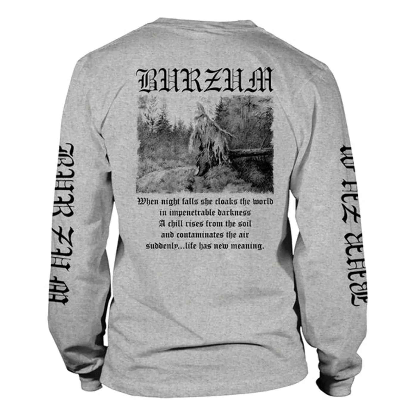 Burzum Long Sleeve T Shirt - Filosofem 3
