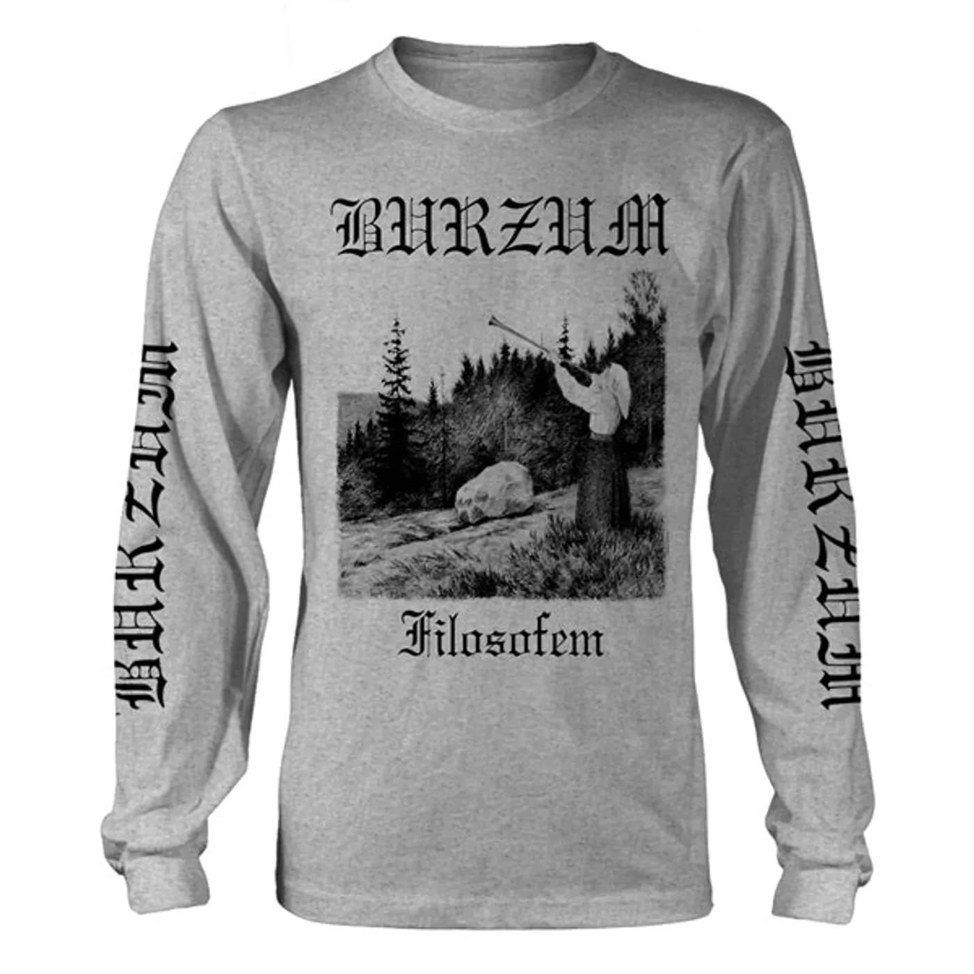 Burzum Long Sleeve T Shirt - Filosofem 3