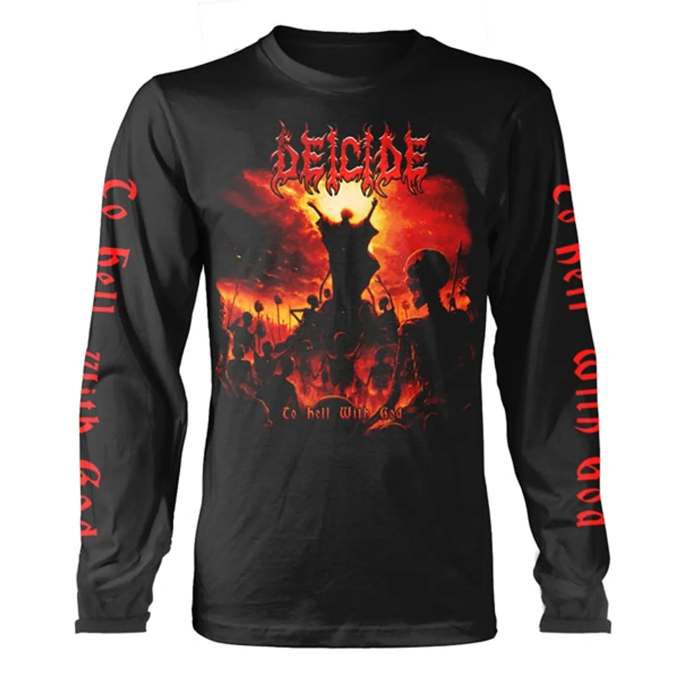 Deicide Long Sleeve T Shirt - To Hell