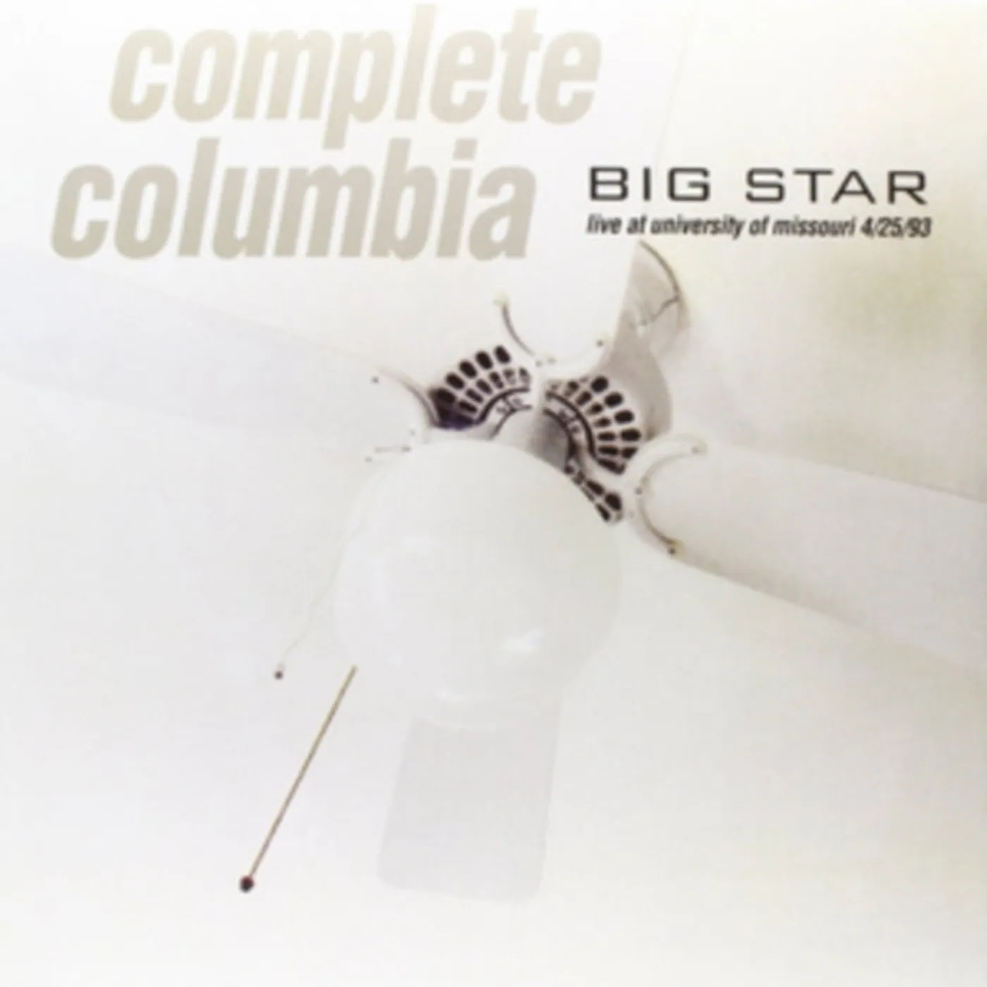 Big Star LP Vinyl Record - Complete Columbia- Live At University Of