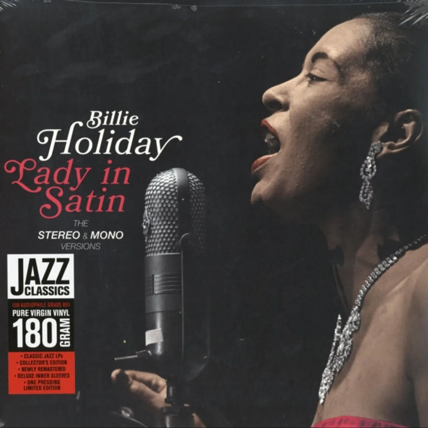 Billie Holiday LP Vinyl Record - Lady In Satin (The Original Stereo & Mono Versions)