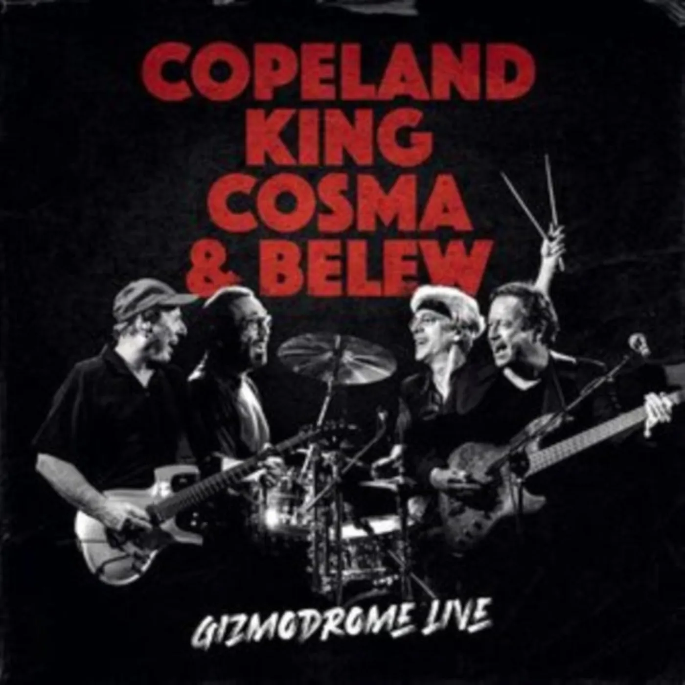 Copeland, King, Cosma & Belew LP Vinyl Record - Gizmodrome Live