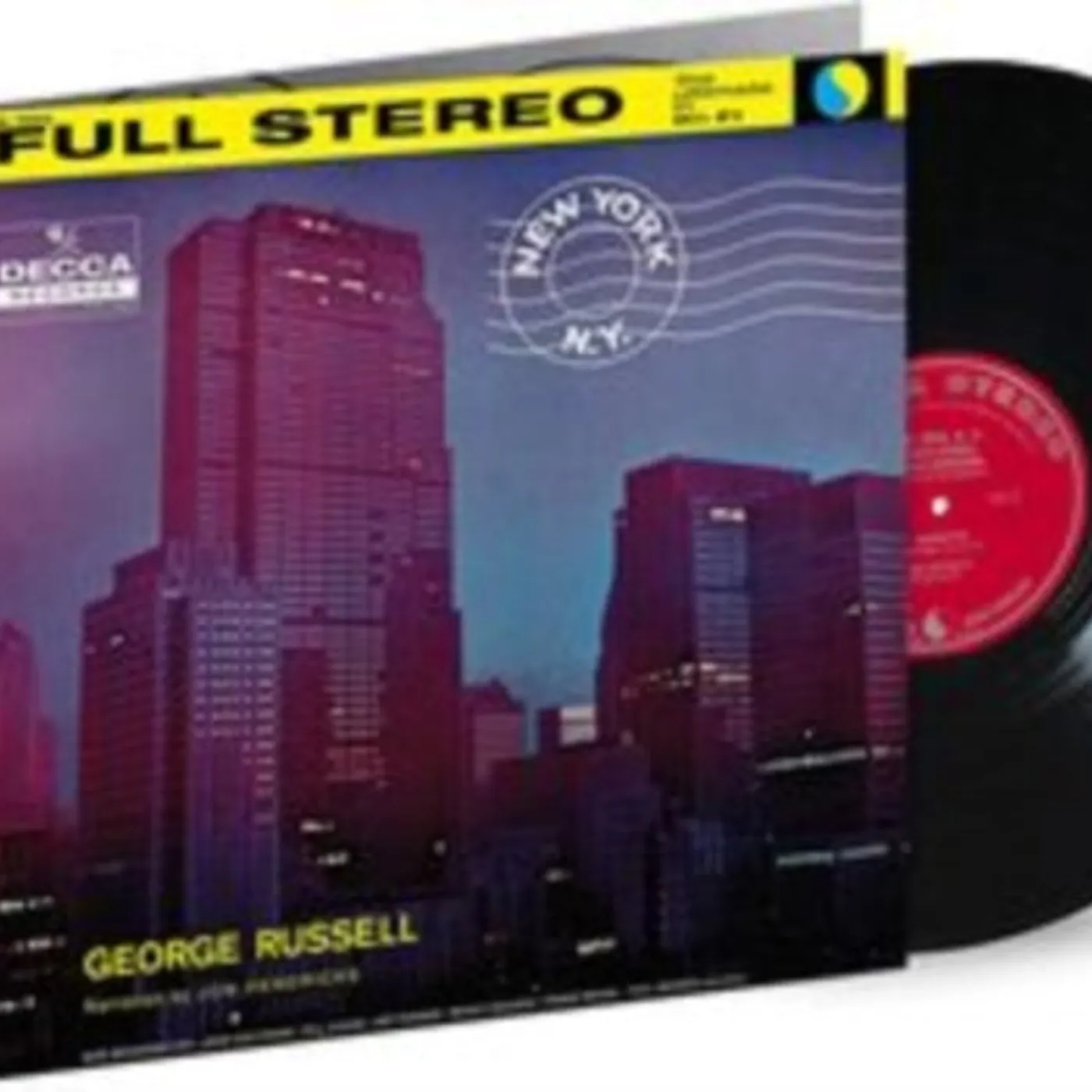 George Russell LP Vinyl Record - New York. Ny