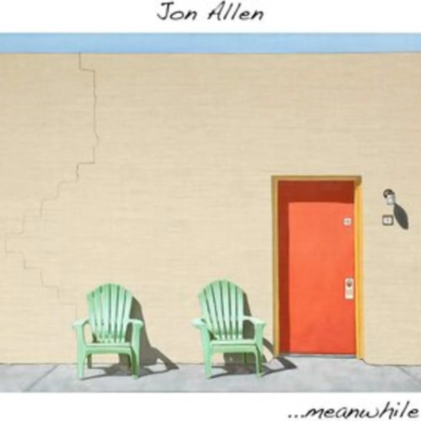 Jon Allen LP Vinyl Record - ...Meanwhile