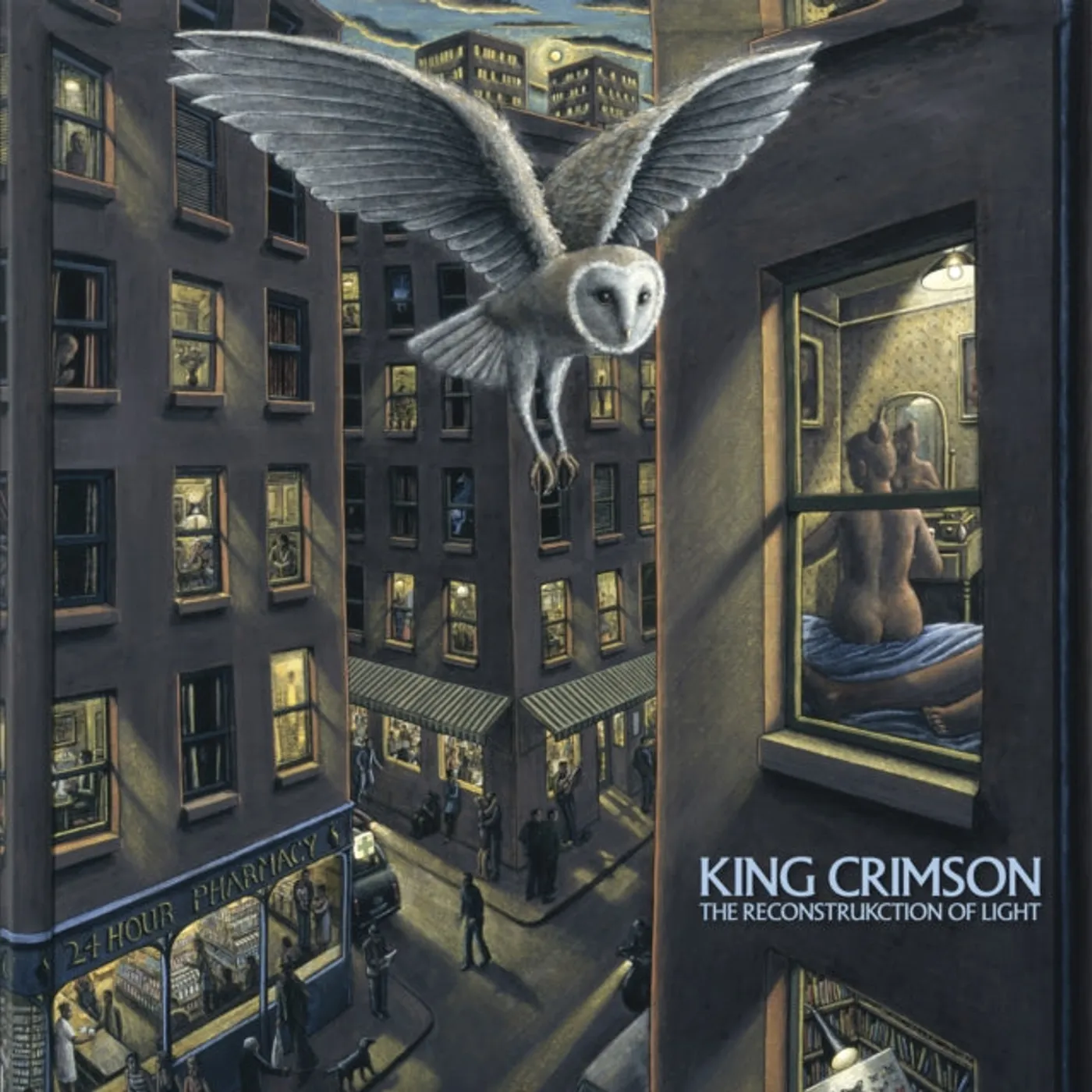 King Crimson LP Vinyl Record - The Reconstrukction Of Light