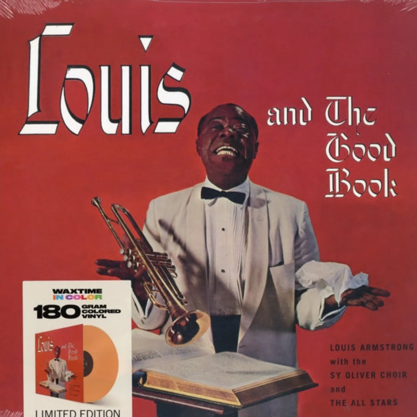 Louis Armstrong LP Vinyl Record - Louis And The Good Book (Limited Orange Vinyl)