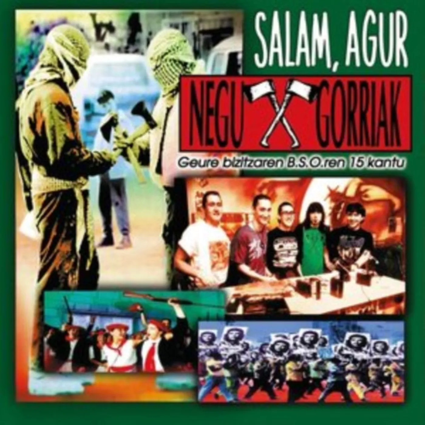 Negu Gorriak LP Vinyl Record - Salam. Agur