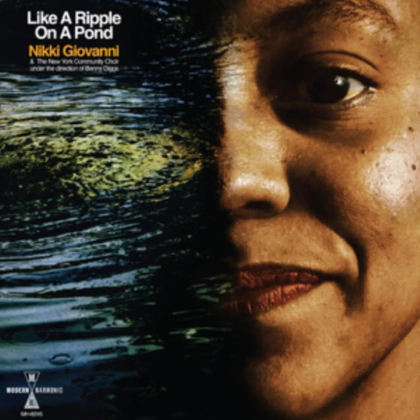 Nikki Giovanni LP Vinyl Record - Like A Reptile On A Pond (Opaque Blue Vinyl)