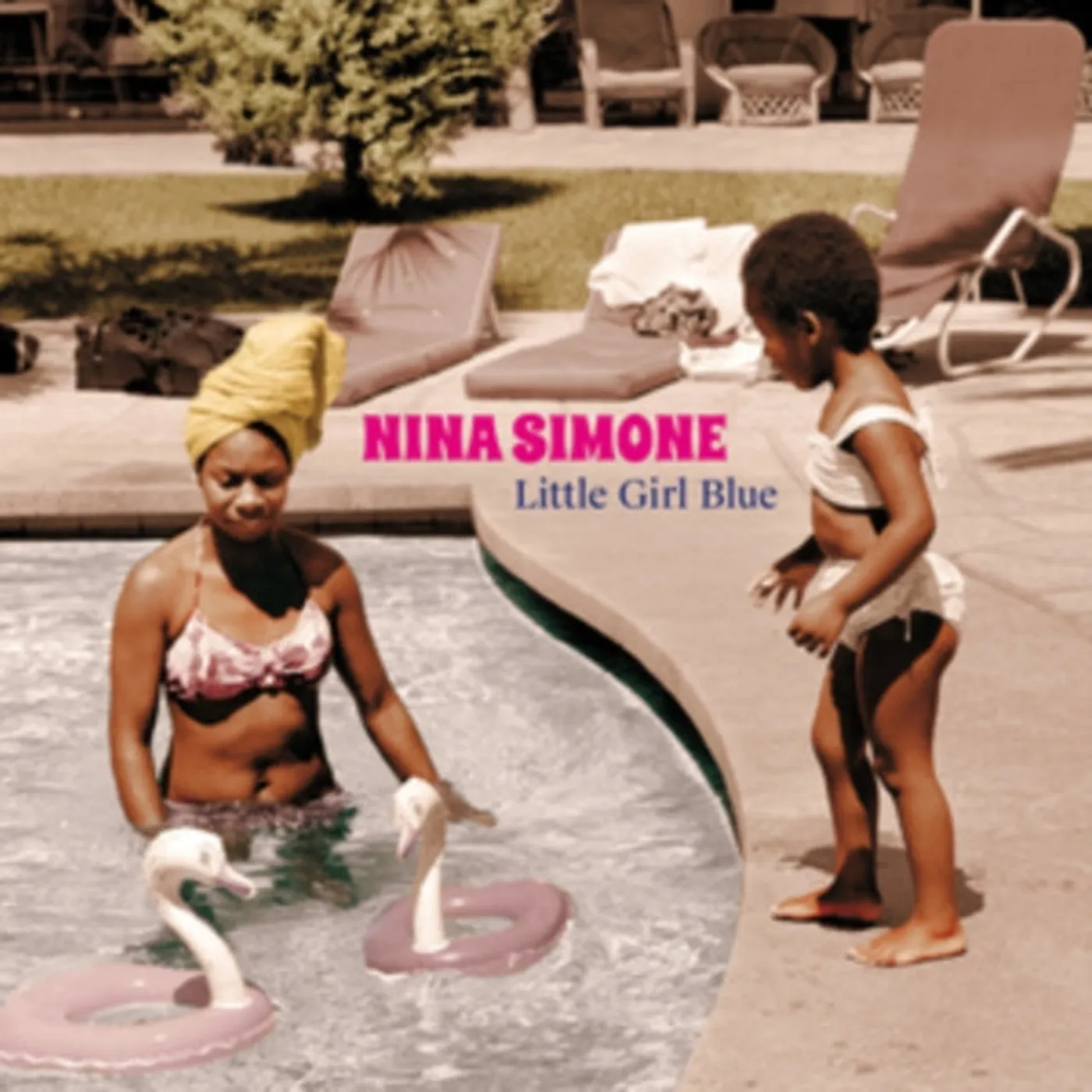 Nina Simone LP Vinyl Record - Little Girl Blue (+1 Bonus Track) (Solid Blue Vinyl)
