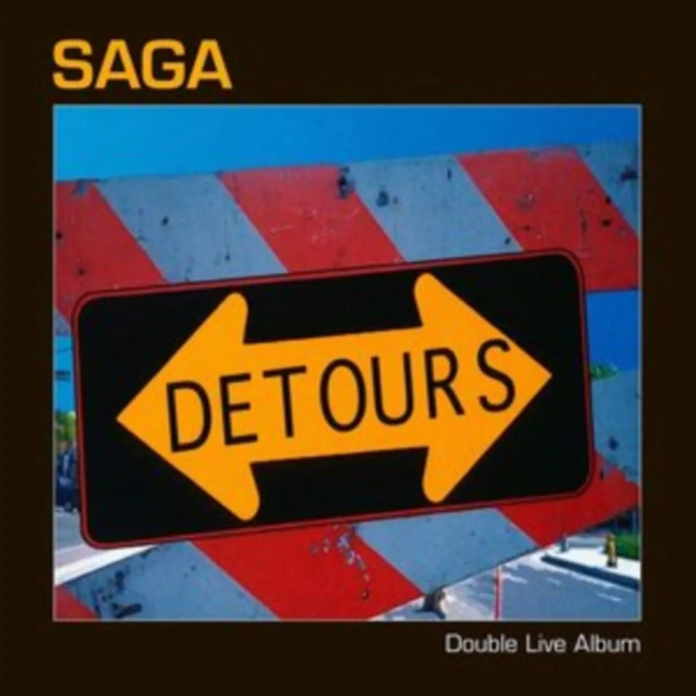 Saga LP Vinyl Record - Detours (Live)