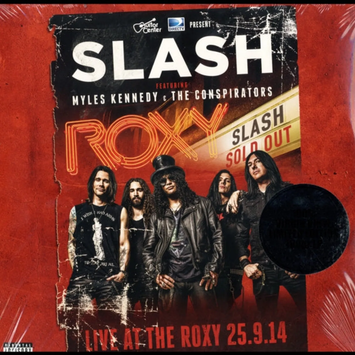 Slash LP Vinyl Record - Live At The Roxy