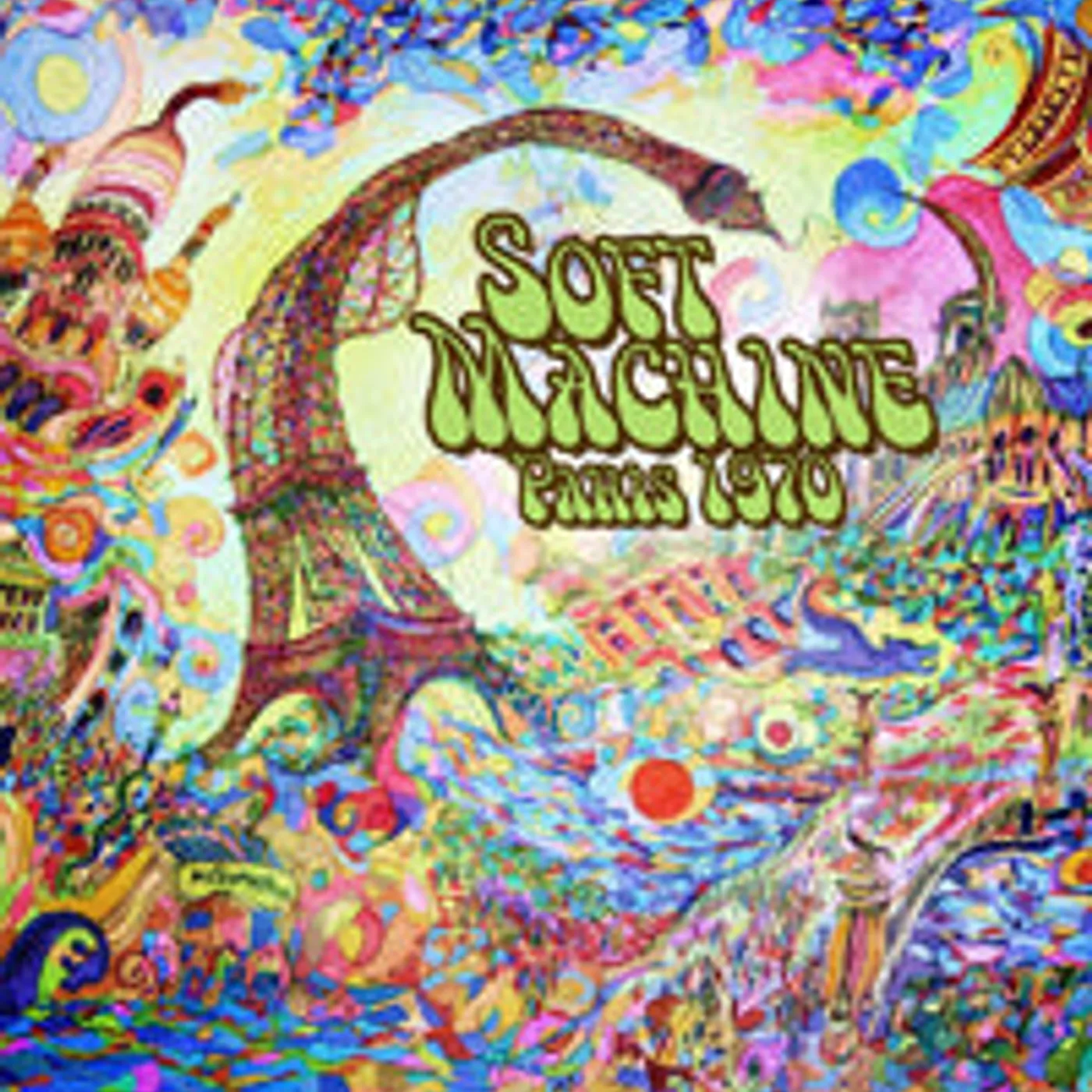 Soft Machine LP - Paris 1970 (Limited Coloured Vinyl)