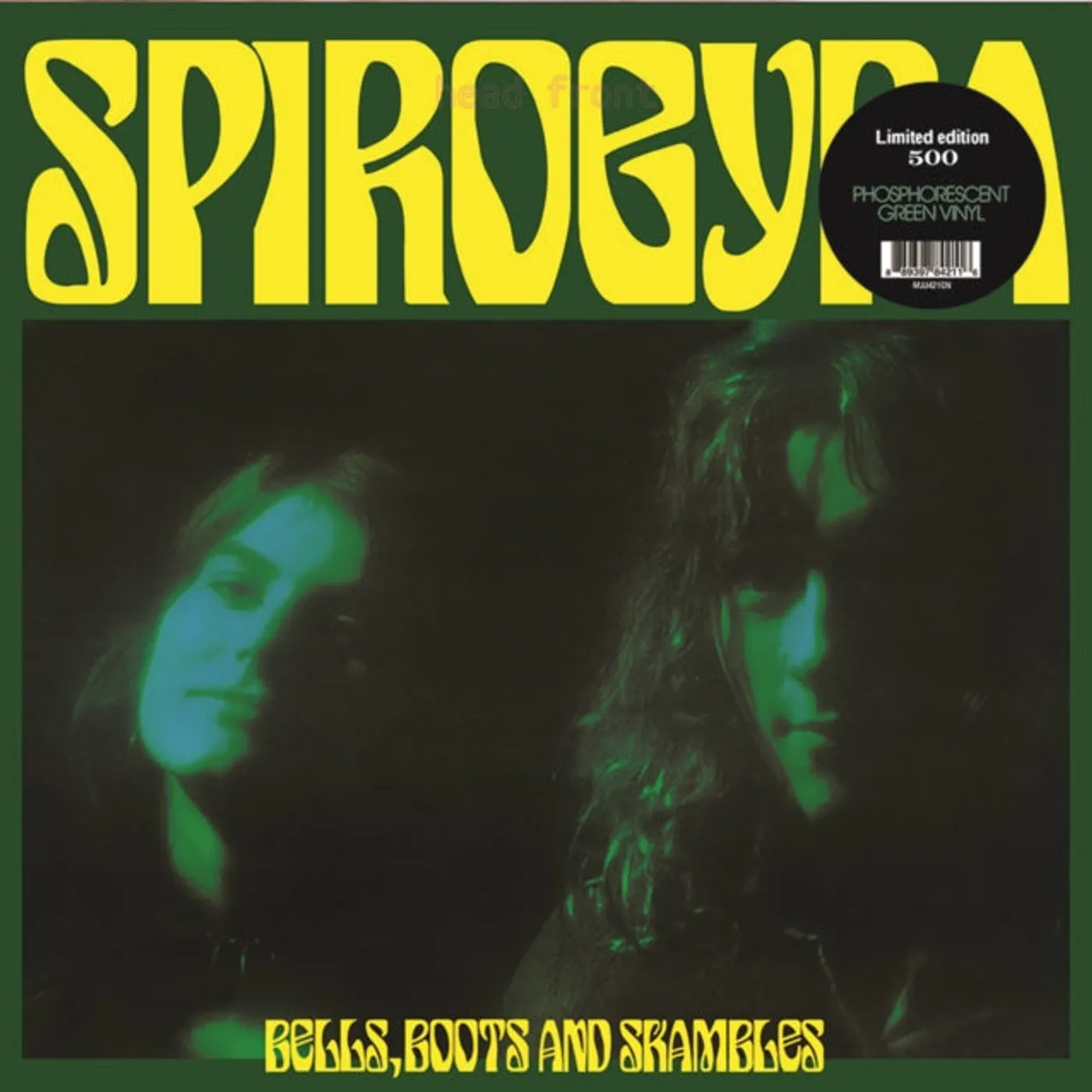 Spirogyra LP Vinyl Record - Bells. Boots And Shambles (Neon Green Vinyl)