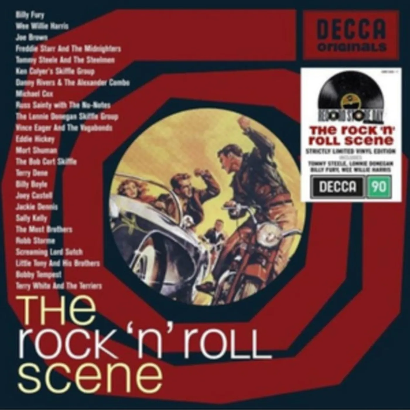 Various Artists Various Artist: s LP Vinyl Record - The Rock And Roll Scene