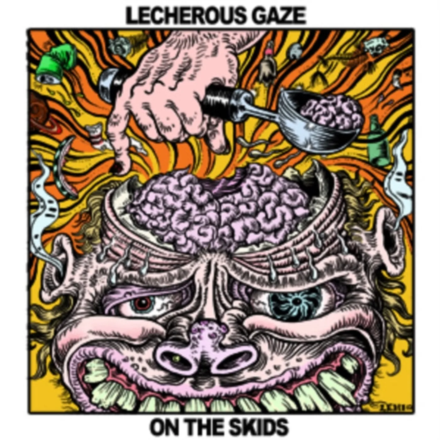 Lecherous Gaze CD - On The Skids