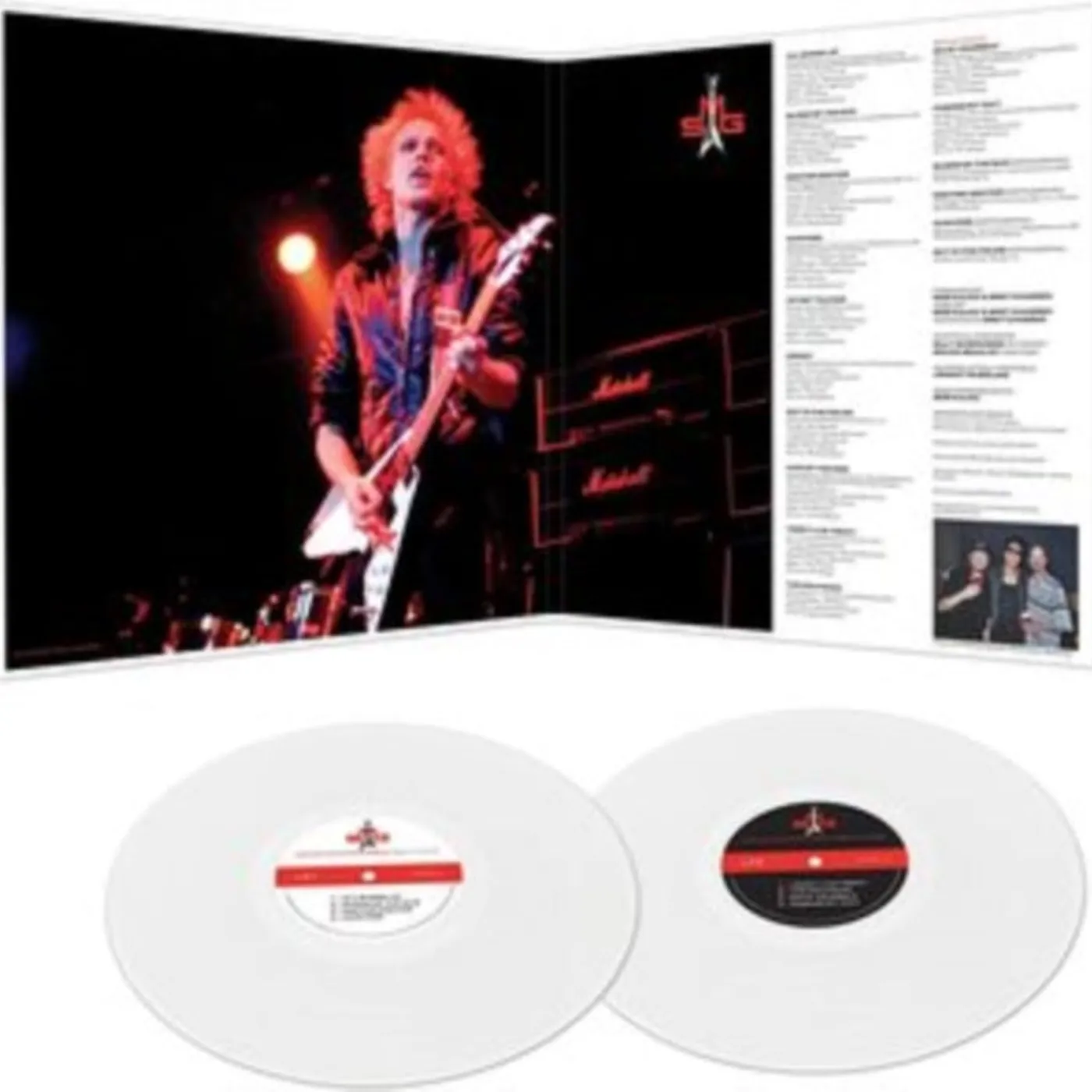  Michael Schenker Group LP - Heavy Hitters (White Vinyl)