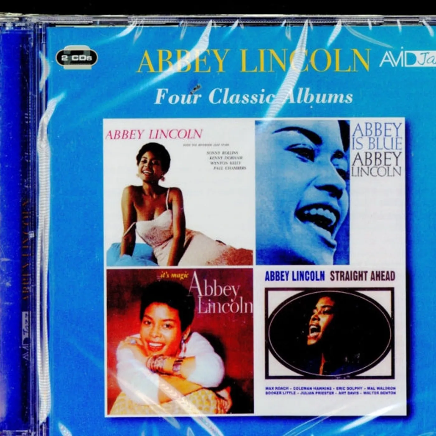 Abbey Lincoln CD - Four Classic Albums (That's Him! / Abbey Is Blue / It's Magic / Straight Ahead)