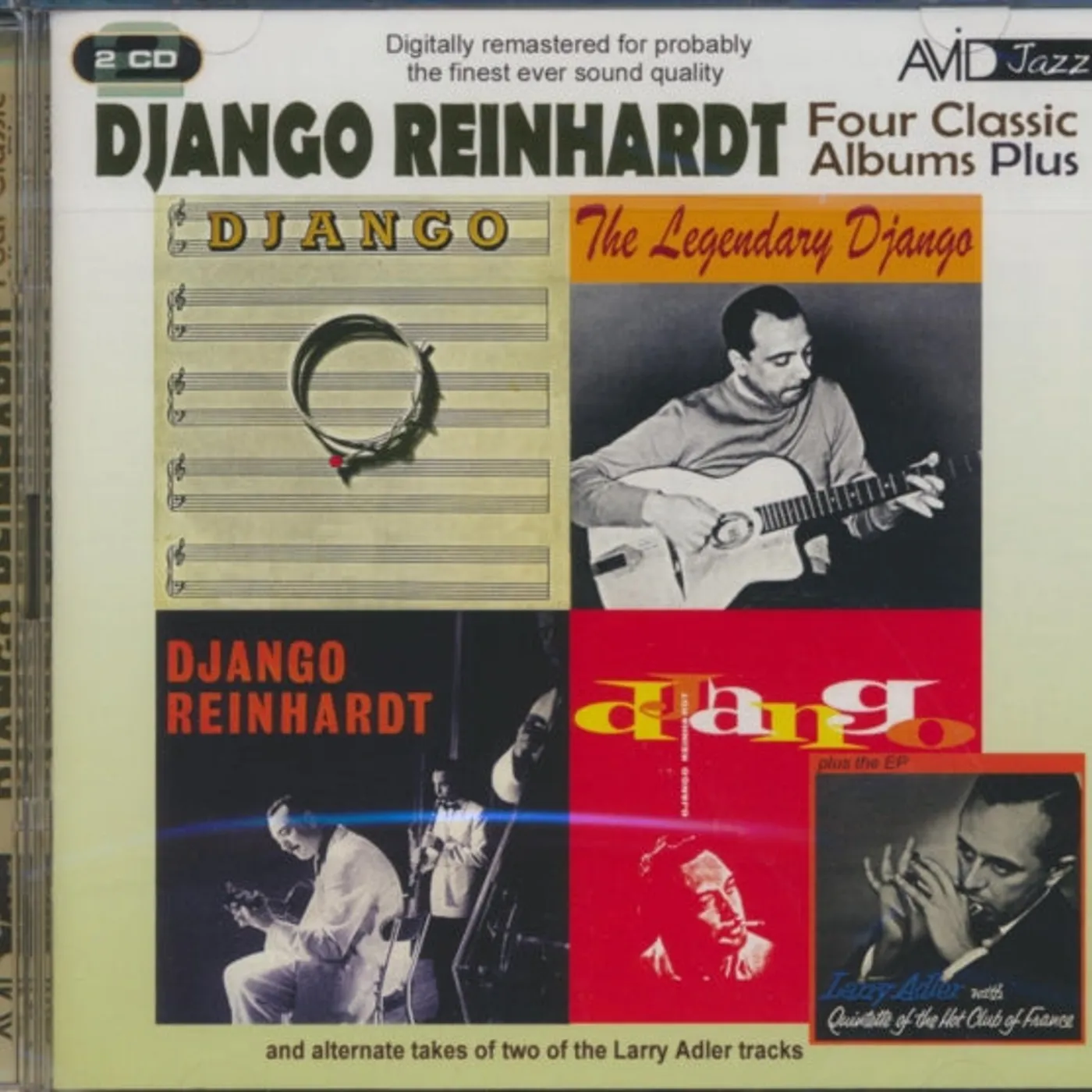 Django Reinhardt CD - Four Classic Albums Plus (Django / Django /The Legendary Django / Django Reinhardt)