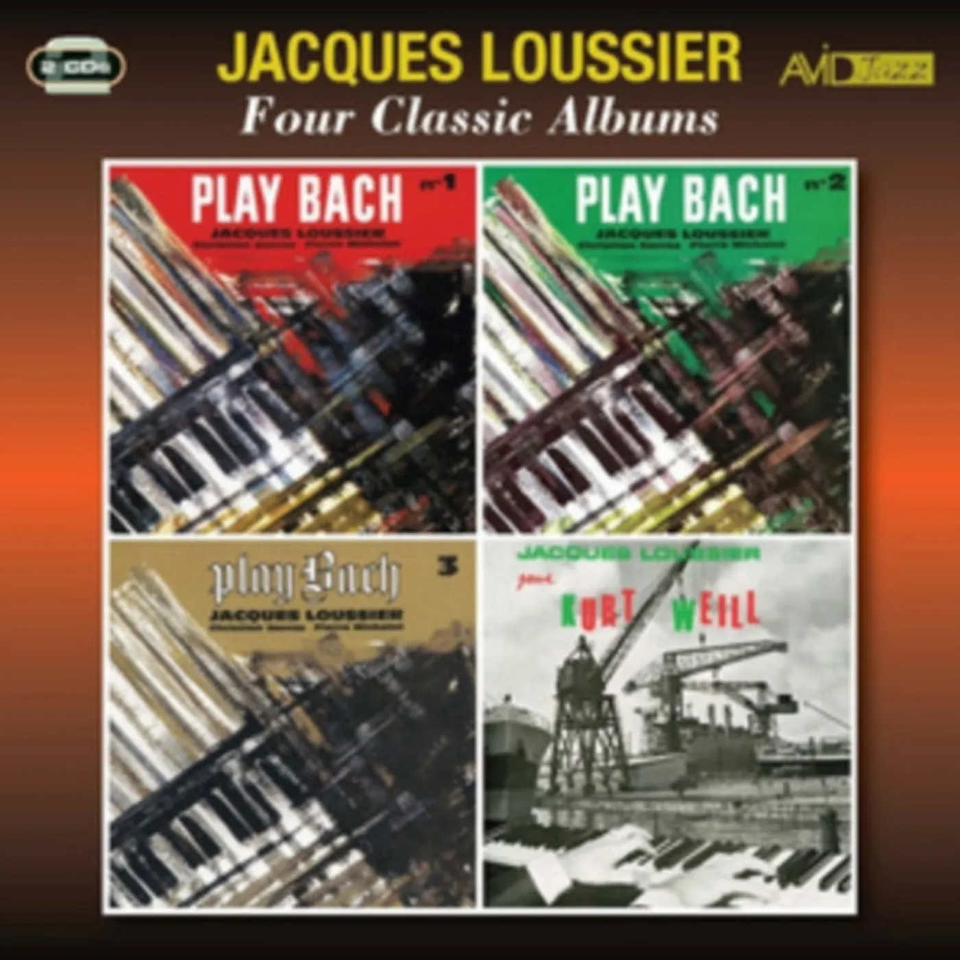 Jacques Loussier CD - Four Classic Albums