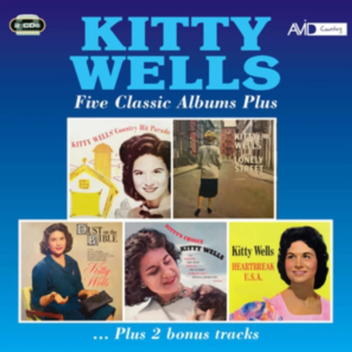Kitty Wells CD - Five Classic Albums