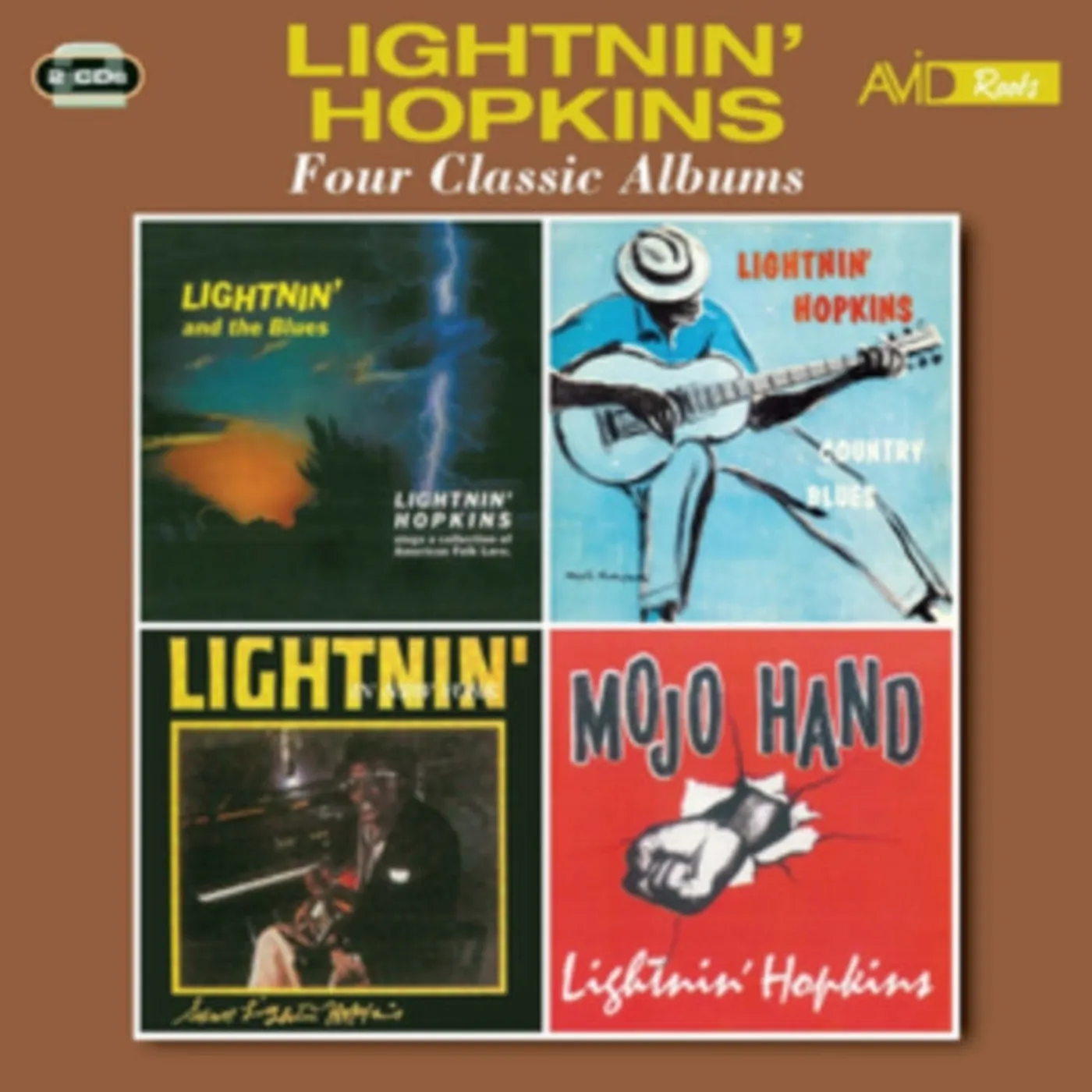 Lightnin' Hopkins CD - Four Classic Albums