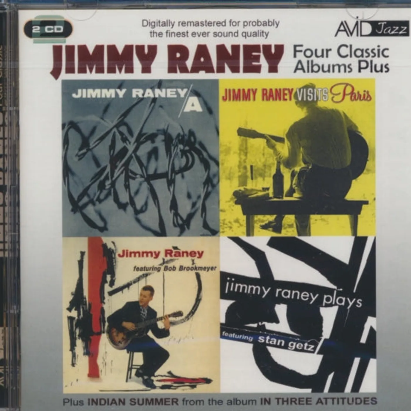 Jimmy Raney CD - Four Classic Albums Plus (A / Jimmy Raney Featuring Bob Brookmeyer / Jimmy Raney Visits Paris / Jimmy Raney Plays)
