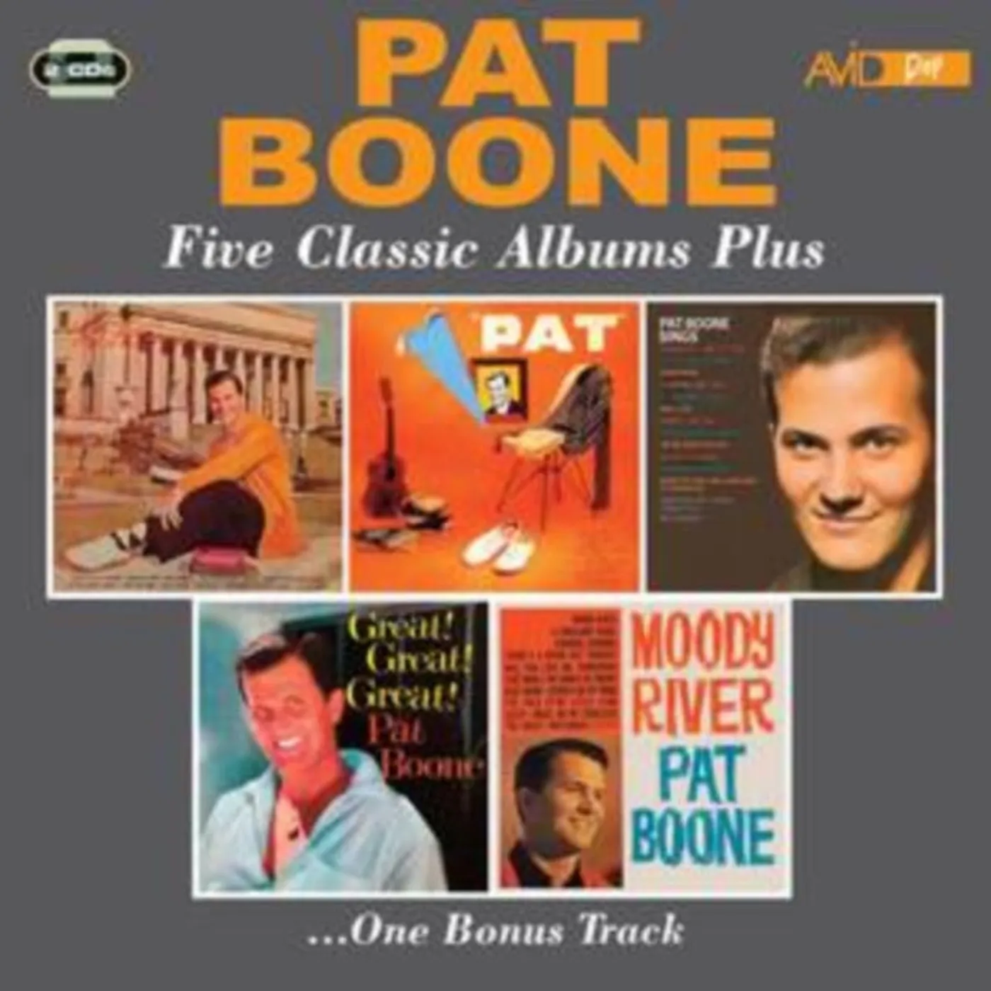 Pat Boone CD - Five Classic Albums Plus