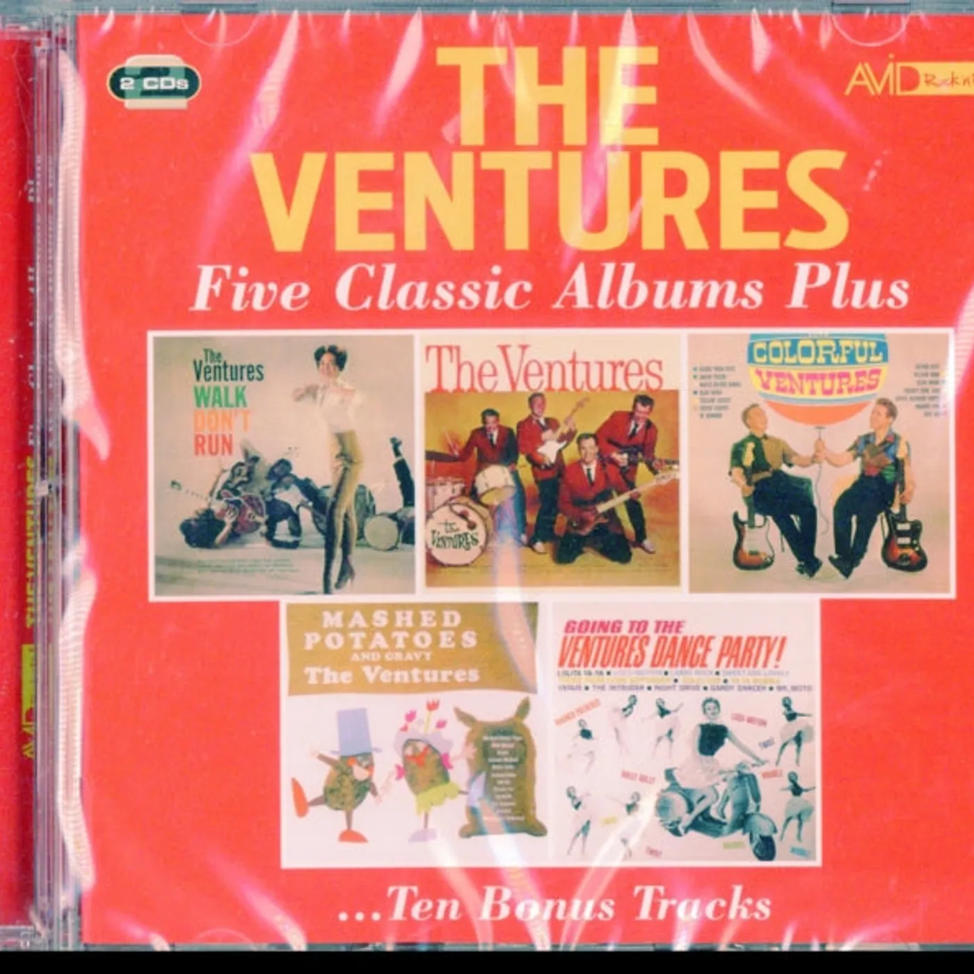 Ventures CD - Five Classic Albums Plus
