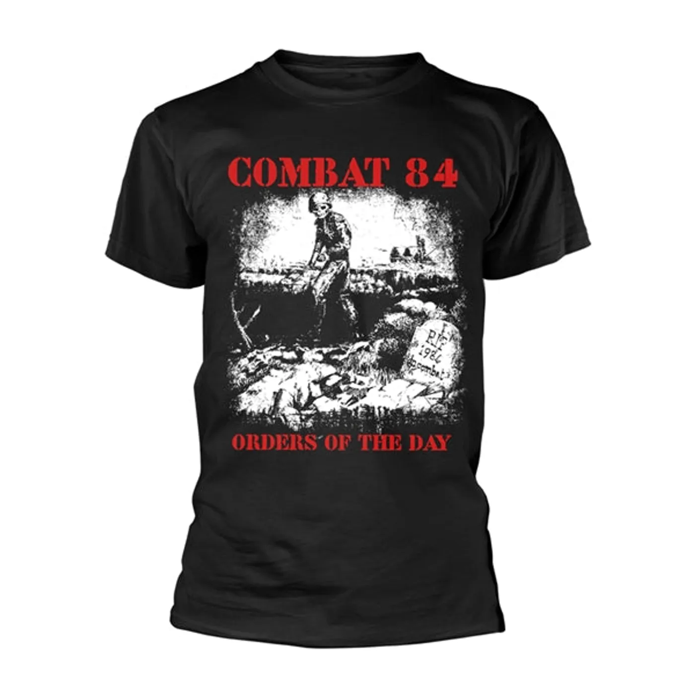 Combat 84 T Shirt - Orders Of The Day (Black)