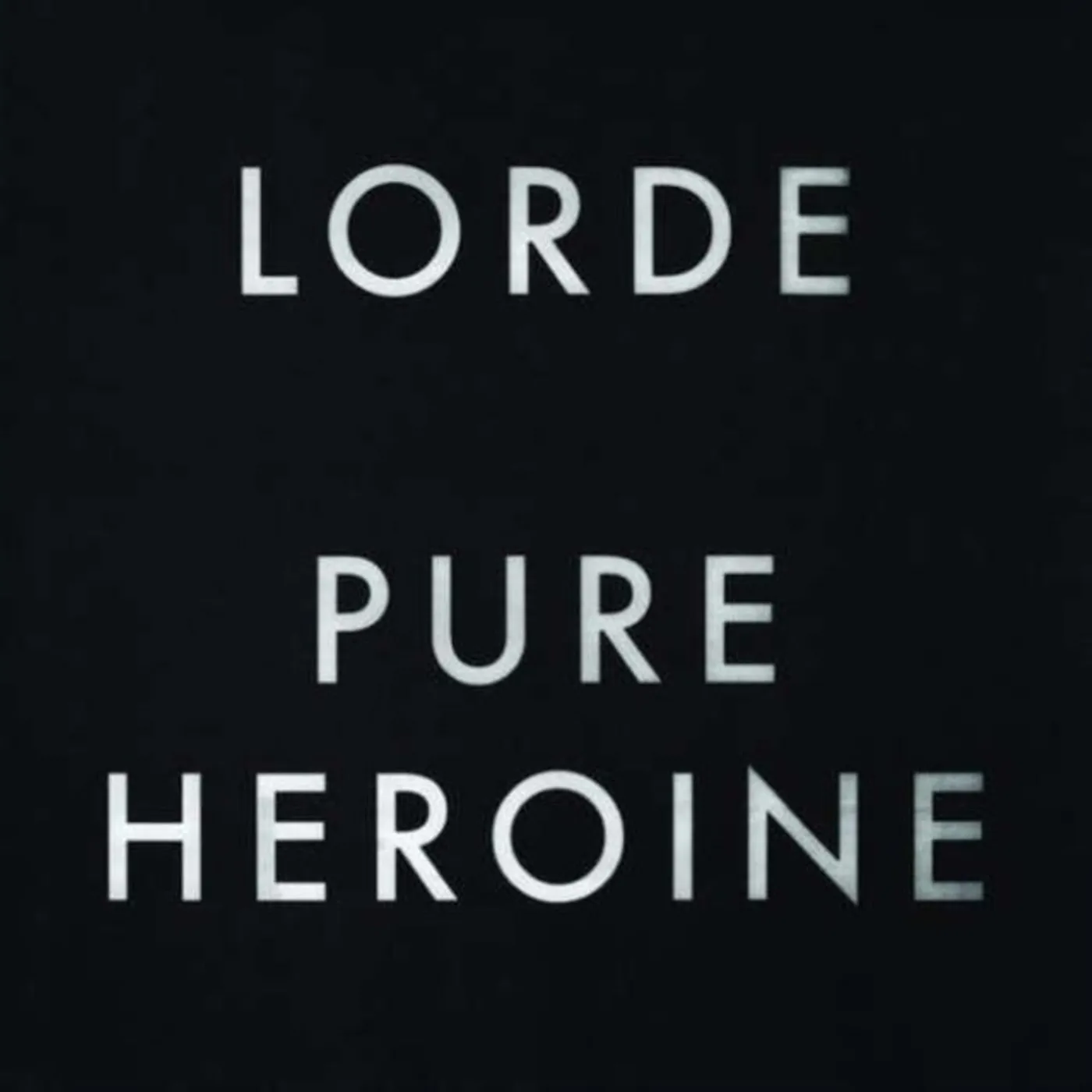 Lorde CD - Pure Heroine