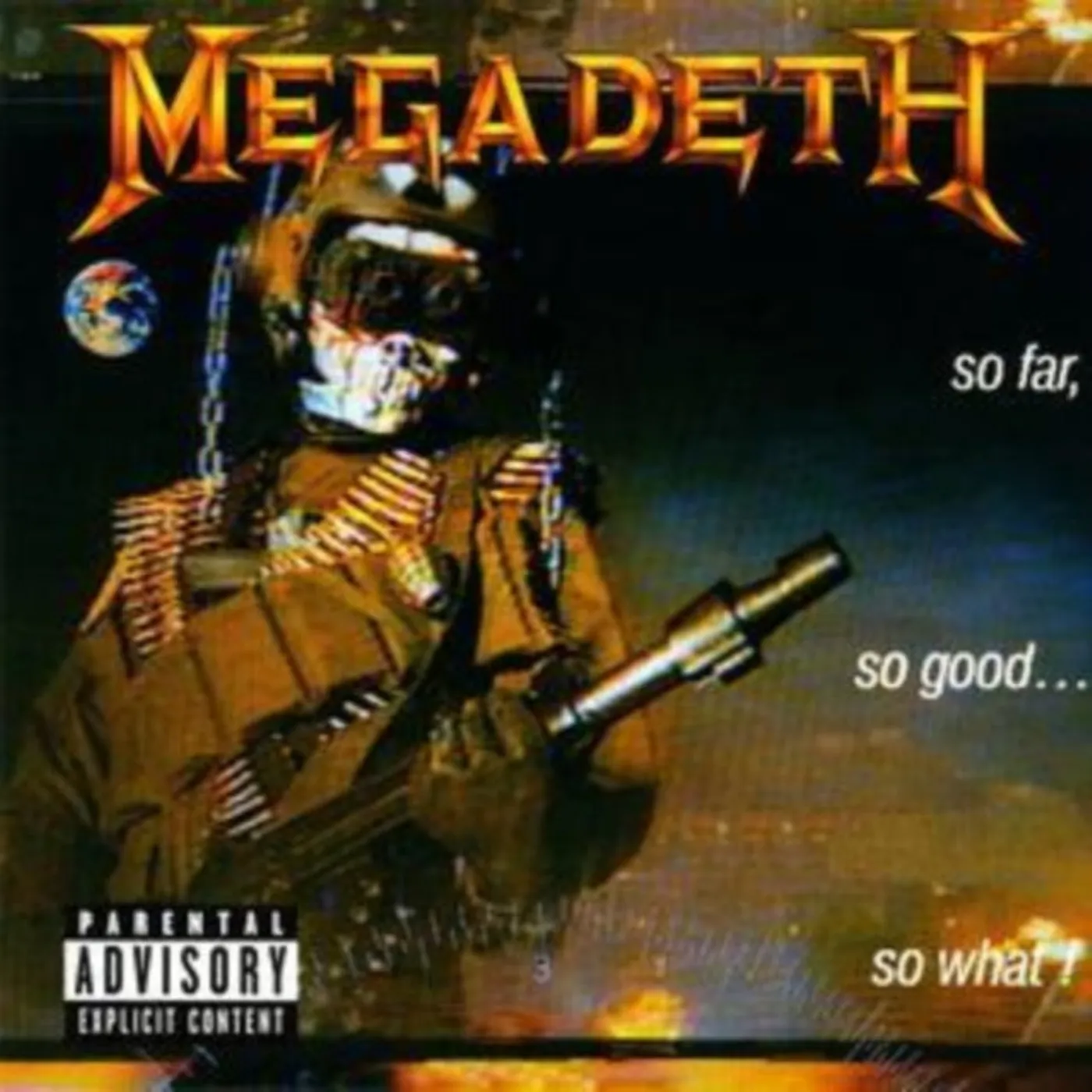 Megadeth CD - So Far So Good So What