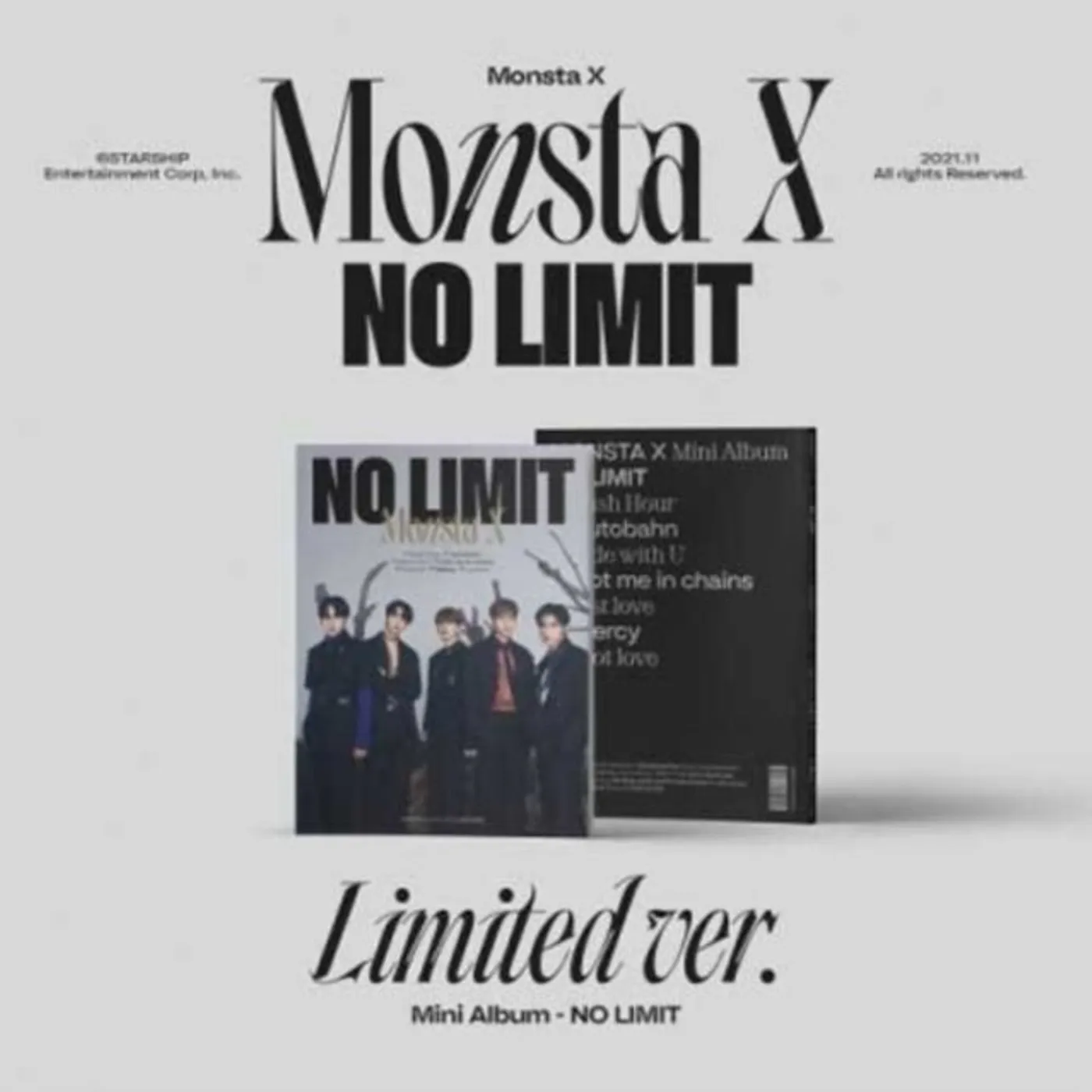 Monsta X CD - No Limit (Limted Edition)