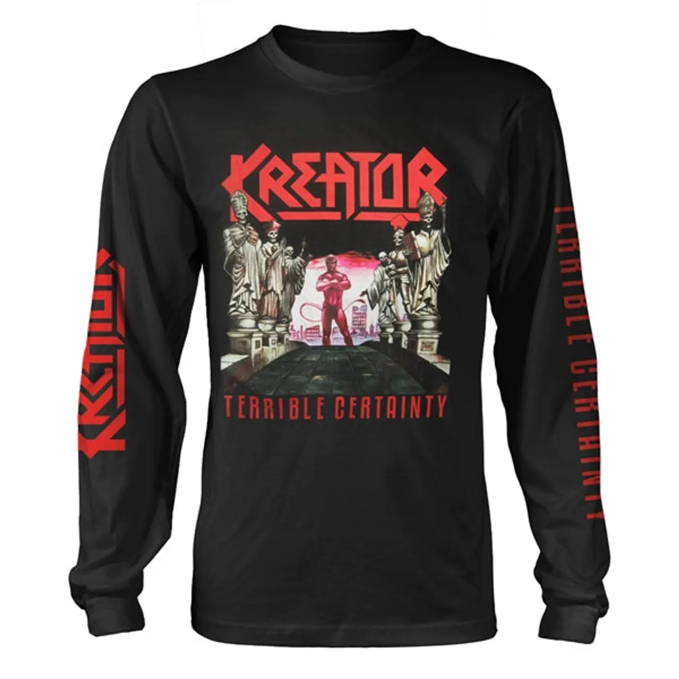 Kreator Long Sleeve T Shirt - Terrible Certainty