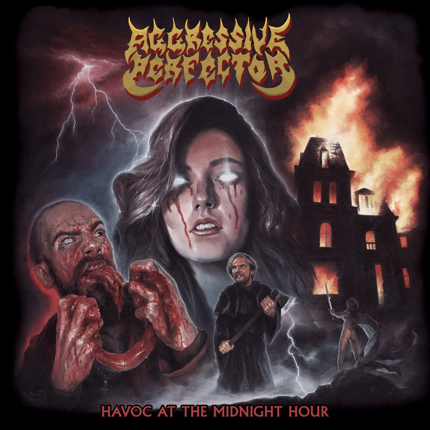 Aggressive Perfector LP - Havoc At The Midnight Hour (Vinyl)