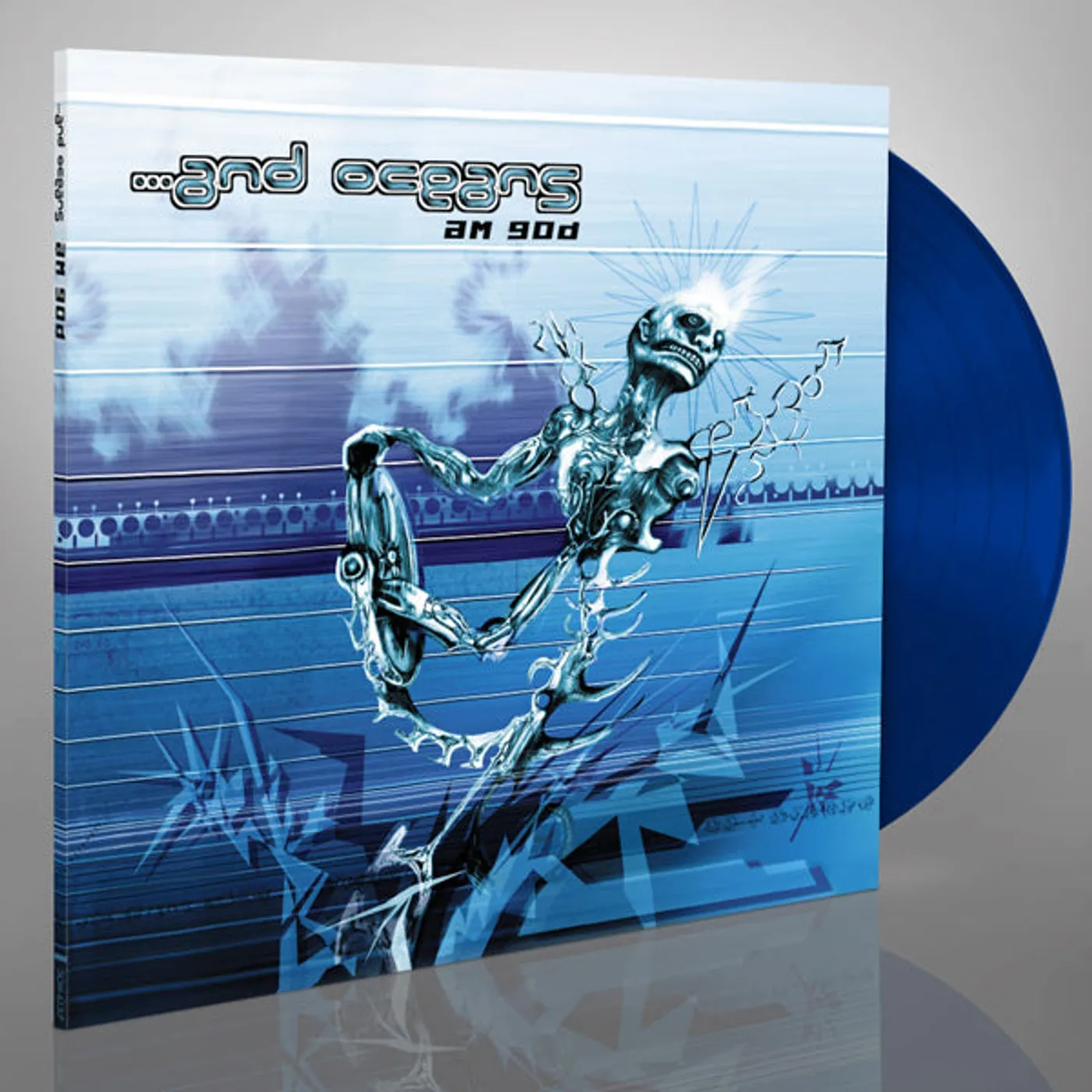 ...And Oceans LP - A.M.G.O.D (Transparent Blue Vinyl)