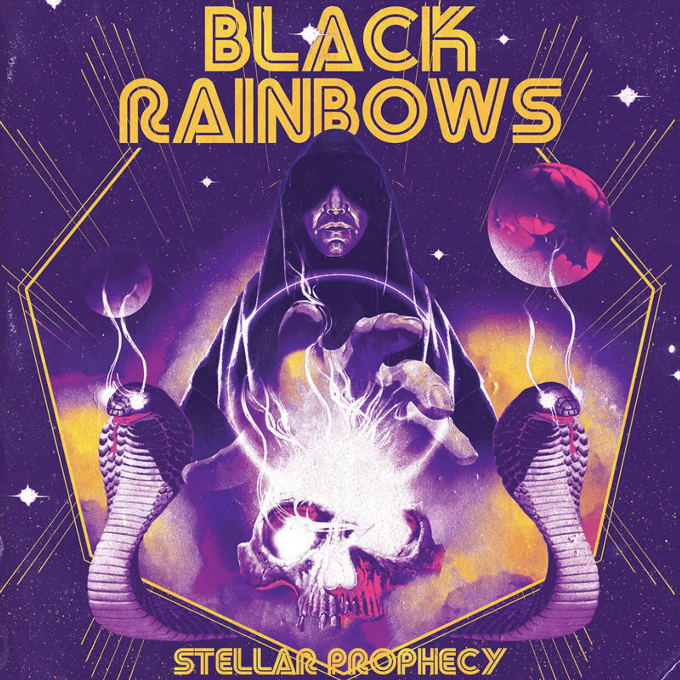 Black Rainbows LP - Stellar Prophecy (Yellow) (Vinyl)