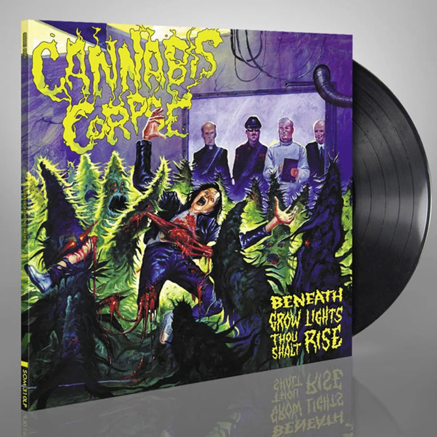 Cannabis Corpse LP - Beneath Grow Lights Thou Shalt Rise (Re-Issue) (Vinyl)