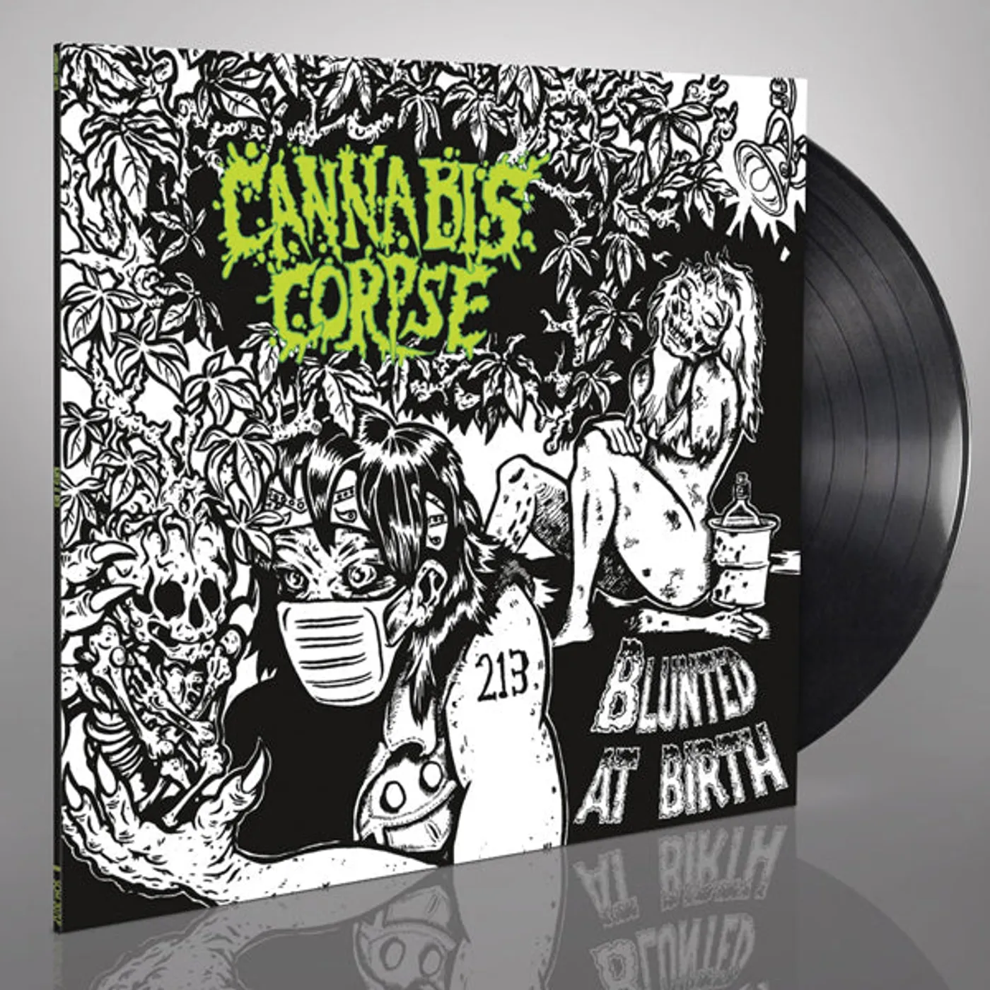 Cannabis Corpse LP - Blunted At Birth (Re-Issue) (Vinyl)